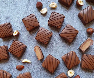 Melkchocolade pralines